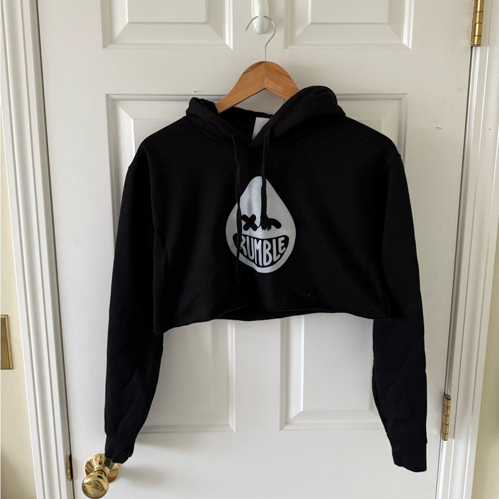 Rumble Cropped Hoodie 
Size:Medium